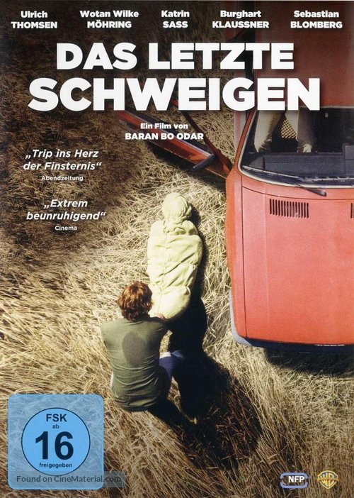 Das letzte Schweigen - German DVD movie cover
