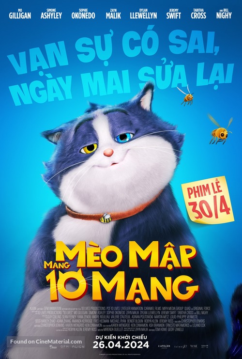 10 Lives - Vietnamese Movie Poster