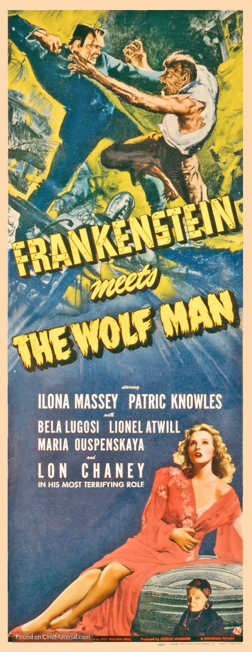 Frankenstein Meets the Wolf Man - Movie Poster