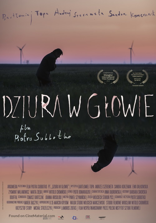 Dziura w glowie - Polish Movie Poster
