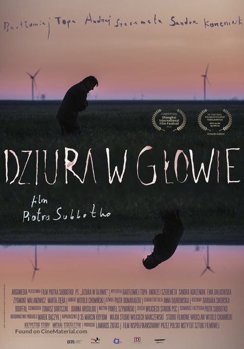 Dziura w glowie - Polish Movie Poster