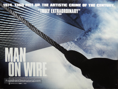 Man on Wire - British Movie Poster