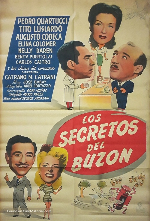 Los secretos del buz&oacute;n - Argentinian Movie Poster