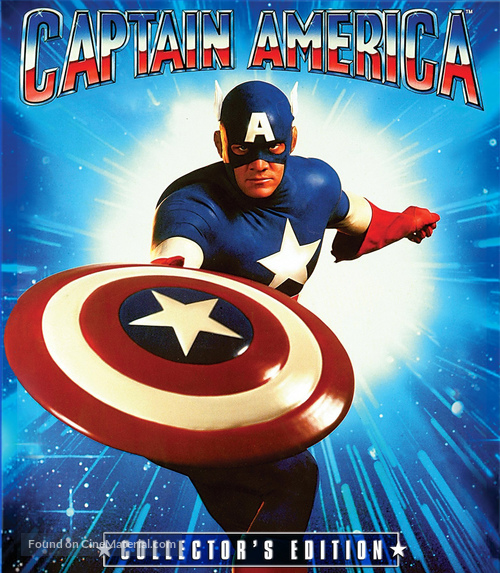 Captain America - Blu-Ray movie cover