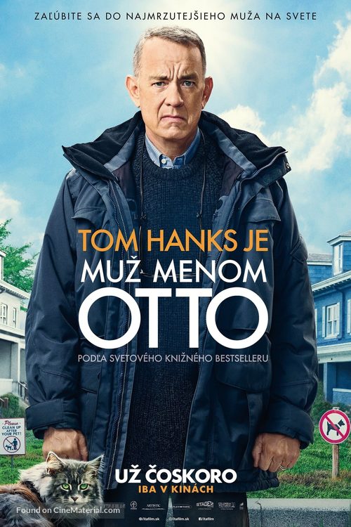 A Man Called Otto - Slovak Movie Poster