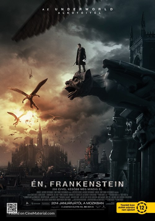 I, Frankenstein - Hungarian Movie Poster