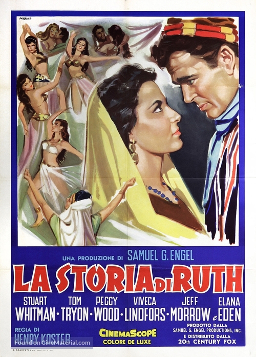 The Story of Ruth - Italian Movie Poster