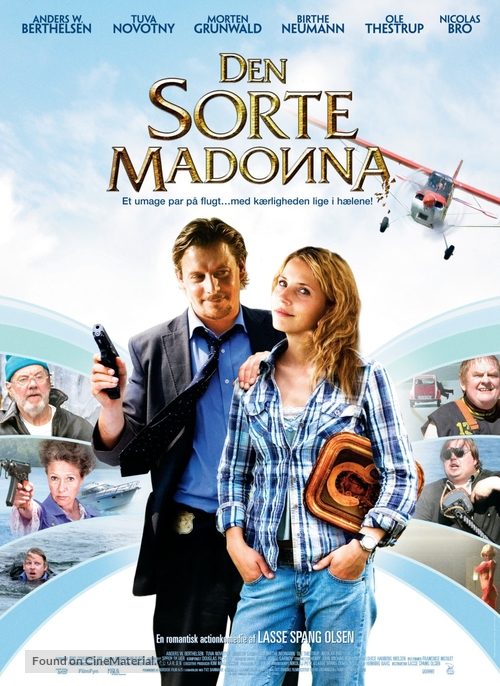 Den sorte Madonna - Danish Movie Poster