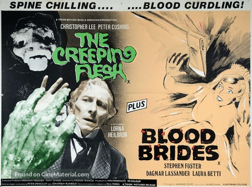 The Creeping Flesh - British Combo movie poster