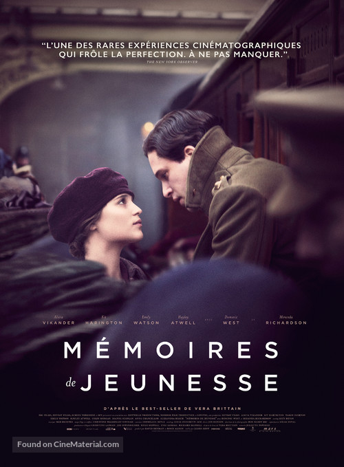 Testament of Youth - French Movie Poster