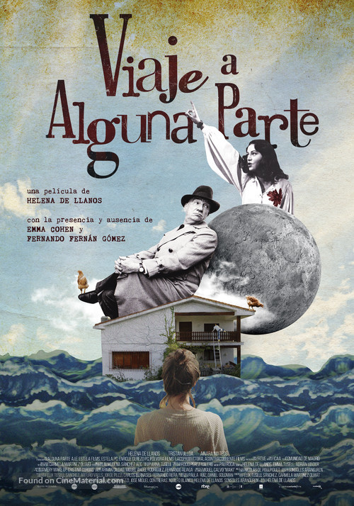 Viaje a alguna parte - Spanish Movie Poster