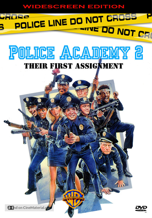 Police Academy 2: Their First Assignment dvd cover