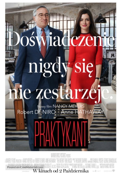 The Intern - Polish Movie Poster