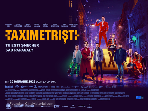 Taximetristi - Romanian Movie Poster