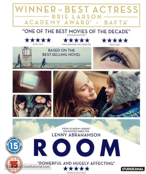 Room - British Blu-Ray movie cover