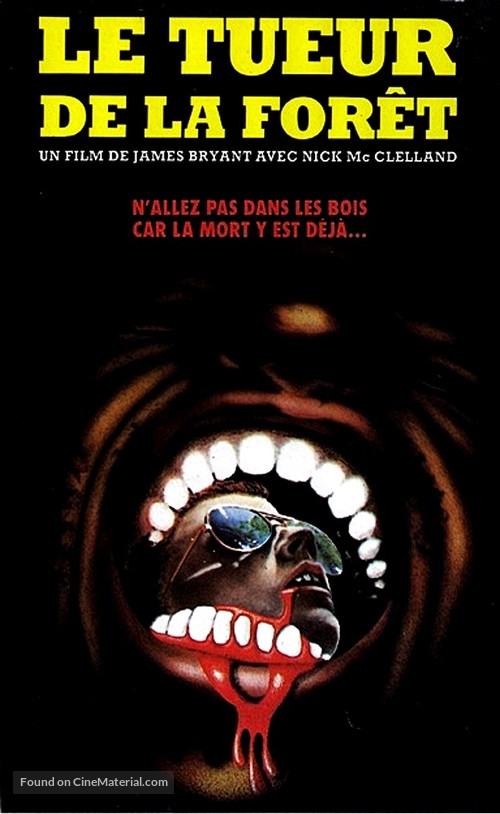 Don&#039;t Go in the Woods - French VHS movie cover