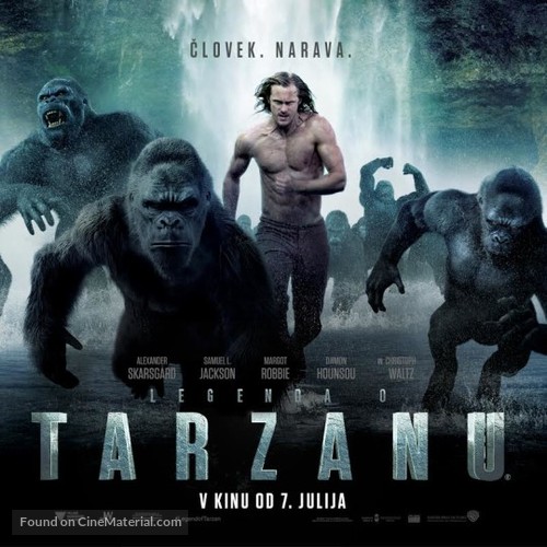 The Legend of Tarzan - Slovenian Movie Poster