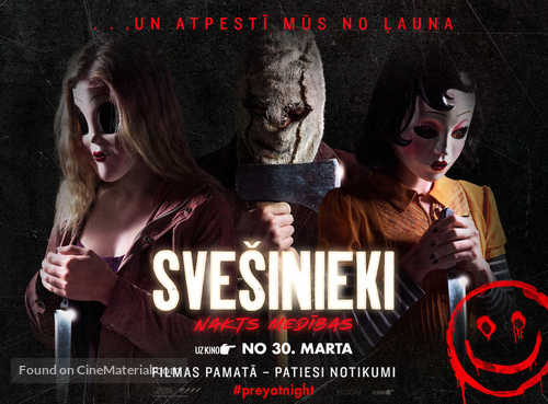 The Strangers: Prey at Night - Latvian Movie Poster