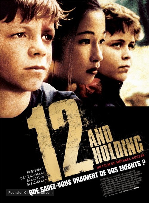 Twelve and Holding - French Movie Poster