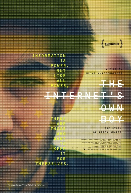 The Internet&#039;s Own Boy: The Story of Aaron Swartz - Movie Poster