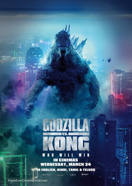 Godzilla vs. Kong - Indian Movie Poster