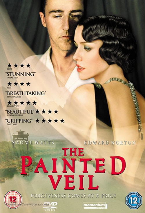 The Painted Veil - British DVD movie cover