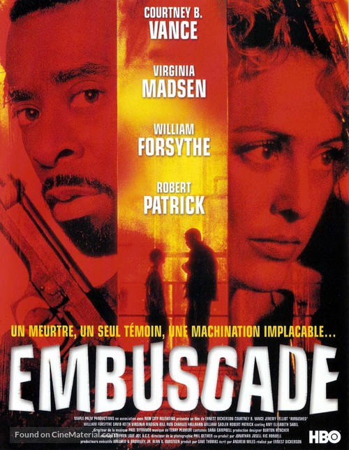 Ambushed - French DVD movie cover