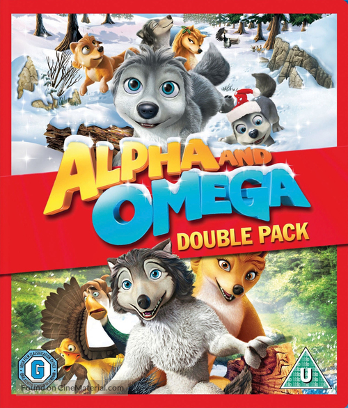 Alpha and Omega - British Blu-Ray movie cover