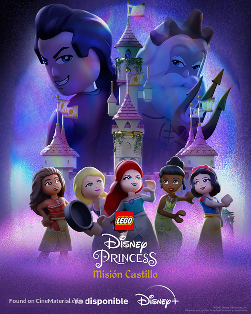 LEGO Disney Princess: The Castle Quest - Spanish Movie Poster