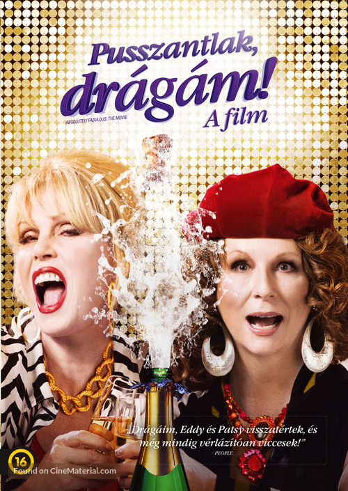 Absolutely Fabulous: The Movie - Hungarian Movie Cover