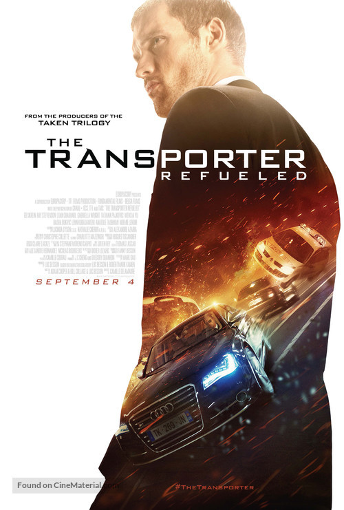 The Transporter Refueled - British Movie Poster