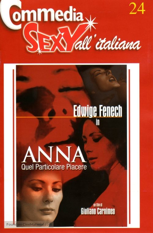 Anna, quel particolare piacere - Italian DVD movie cover