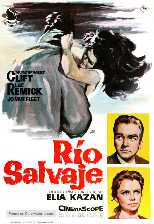 Wild River - Spanish Movie Poster