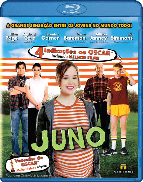 Juno - Brazilian Blu-Ray movie cover