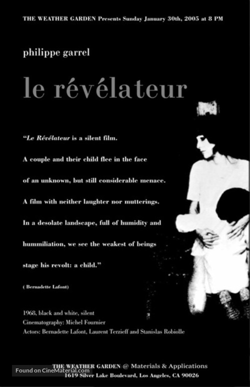 Le r&eacute;v&eacute;lateur - Movie Poster