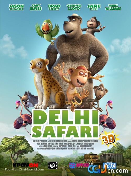 Delhi Safari - Movie Poster