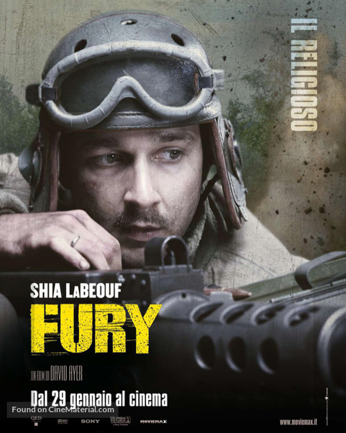 Fury - Italian Movie Poster