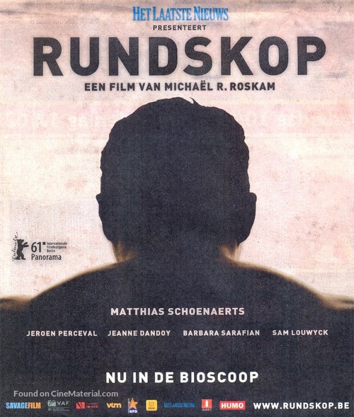 Rundskop - Belgian Movie Poster