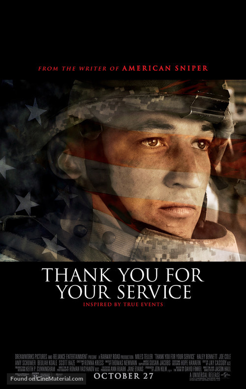 Thank You for Your Service - Teaser movie poster