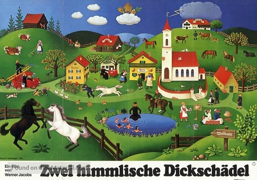 Zwei himmlische Dicksch&auml;del - German Movie Poster