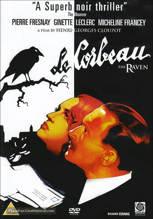 Le corbeau - British DVD movie cover