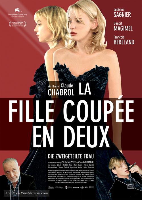 La fille coup&eacute;e en deux - Swiss Movie Poster