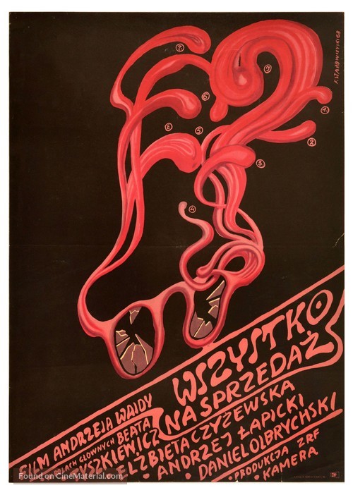 Wszystko na sprzedaz - Polish Movie Poster