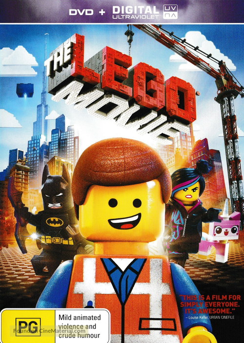 The Lego Movie - Australian Movie Cover