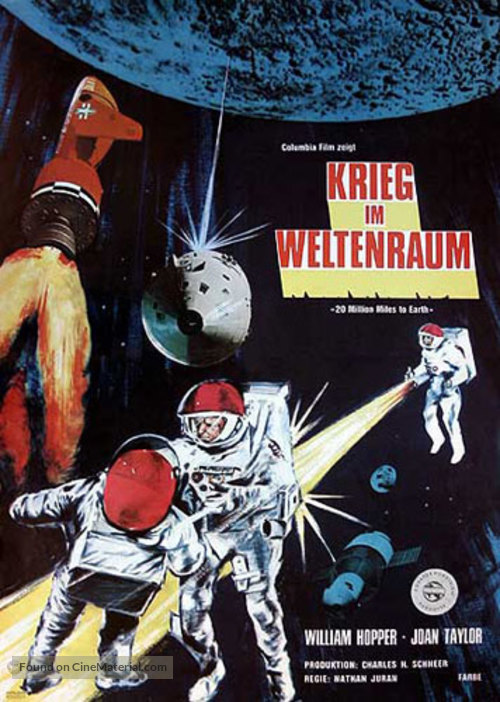 Uchu daisenso - German Movie Poster