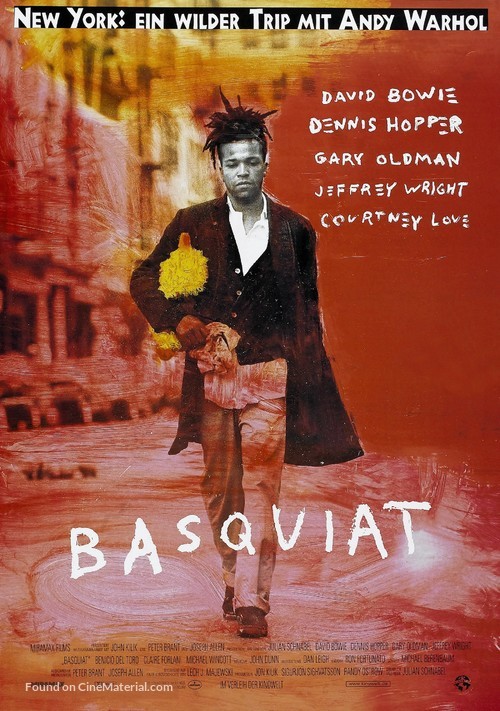 Basquiat - German Movie Poster