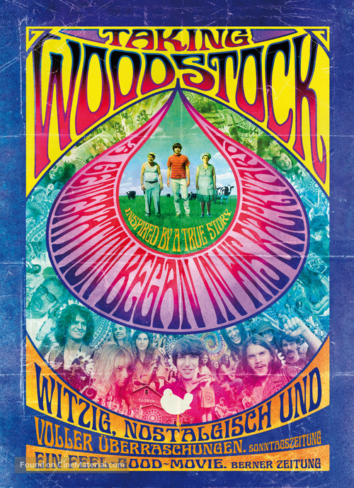 Taking Woodstock - Swiss Movie Poster