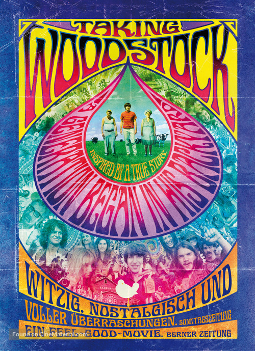 Taking Woodstock - Swiss Movie Poster