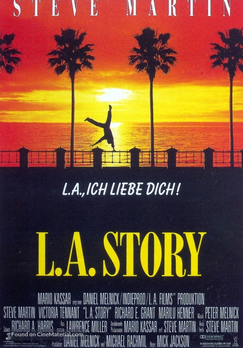 L.A. Story - German Movie Poster