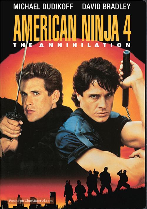 American Ninja 4: The Annihilation - DVD movie cover